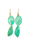Boucle d'oreilles coloris Jade